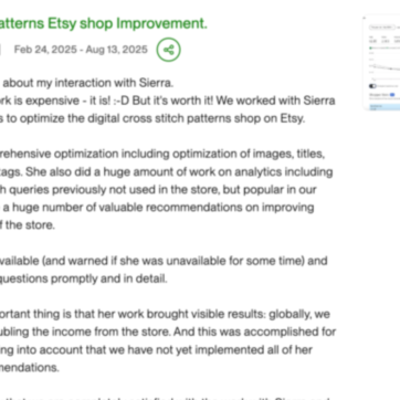 7-Figure Shop – Oct 2025 – 108% increase in revenue 30-DAY period over 30-DAY period. 4.5% Conversion Rate. $48,035 in 30 Days on Etsy.